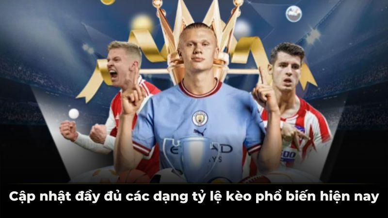 Cập nhật đầy đủ các dạng tỷ lệ kèo phổ biến hiện nay