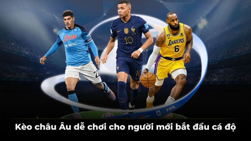 Kèo châu Âu dễ chơi cho người mới bắt đầu cá độ